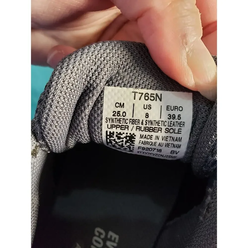 ASICS Gel Contend 4 Shoes Size 8 Womens Gray Running Gym Marathon Training T765N